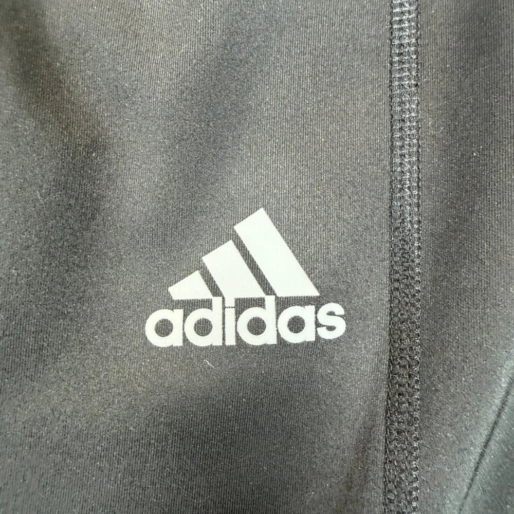 Adidas Primegreen Aeroready Black High Rise Leggings Side Pocket Womens Large